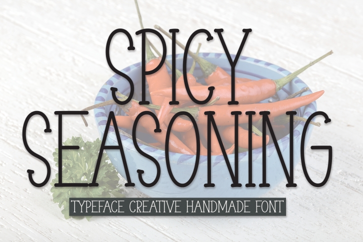 Spicy Seasoning Font Download