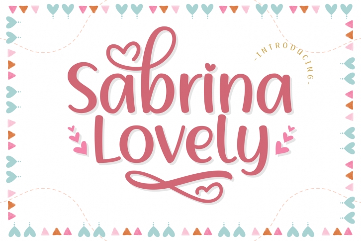 Sabrina Lovely Font Download