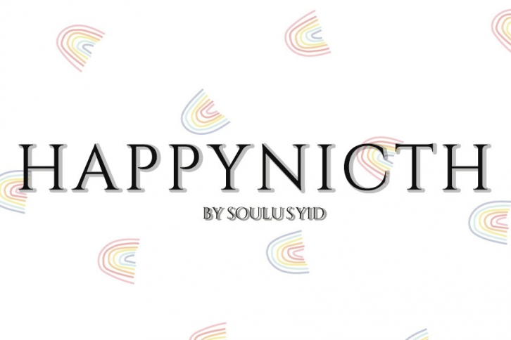 Happynicth Font Download