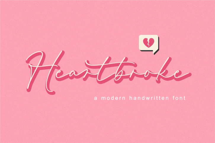 Heartbroke Font Download