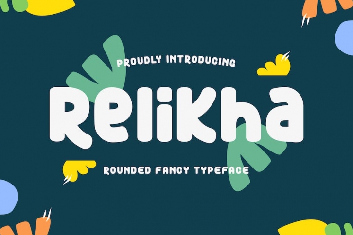 Relikha - Rounded Fancy Typeface Font Download