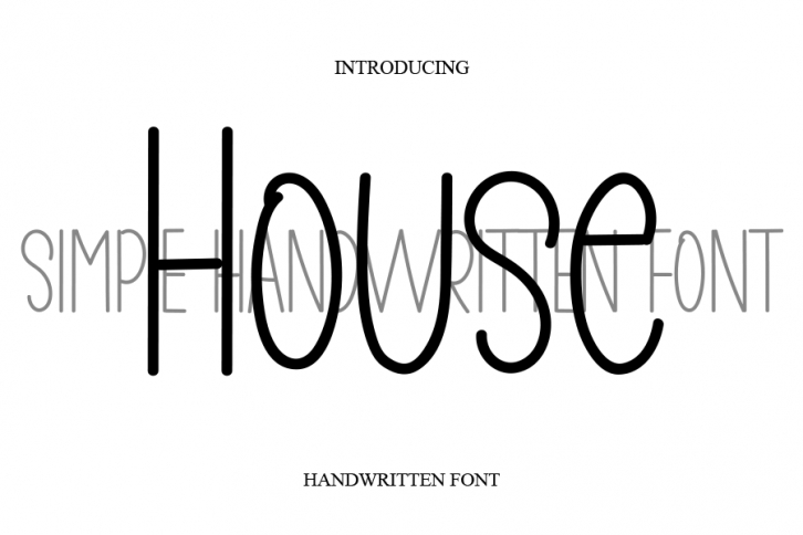 House Font Download