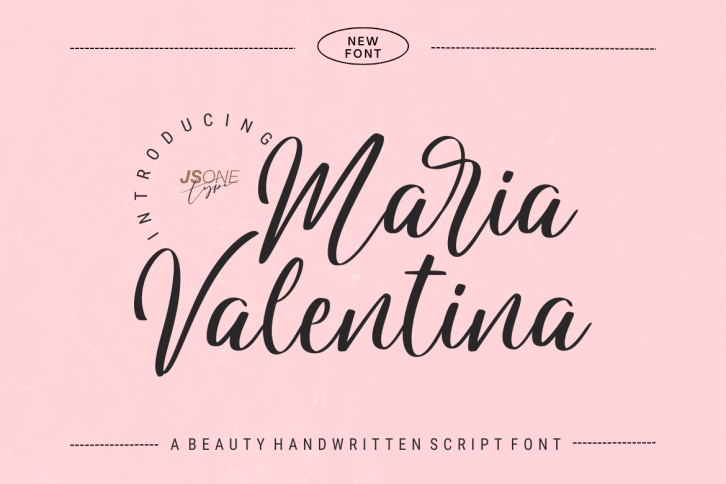 Maria Valentina Font Download