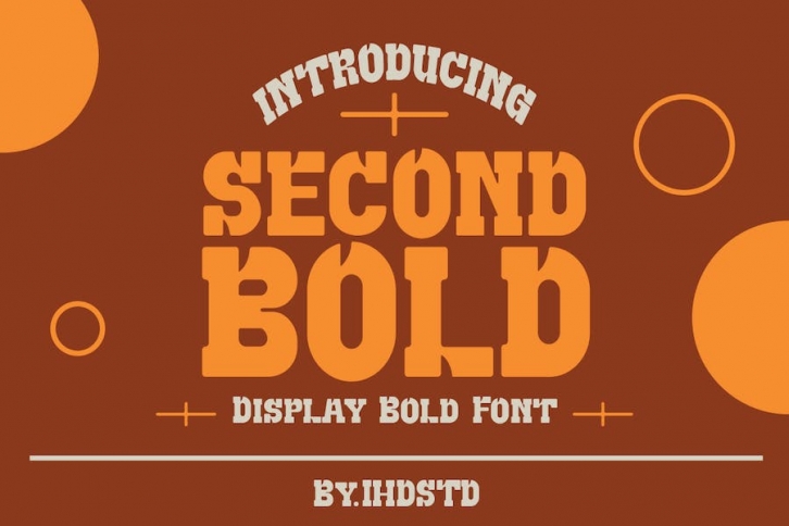 Second Bold Display Font Font Download