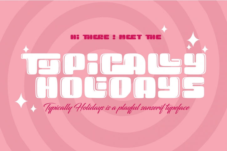 Typically Holidays - Playful Font Download