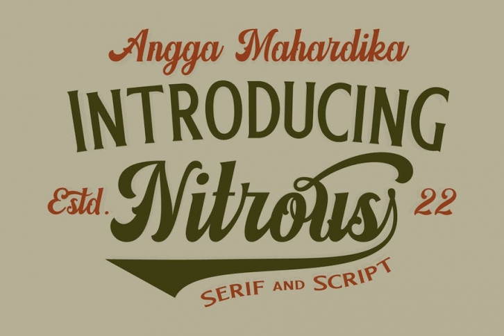 Nitrous Font Font Download