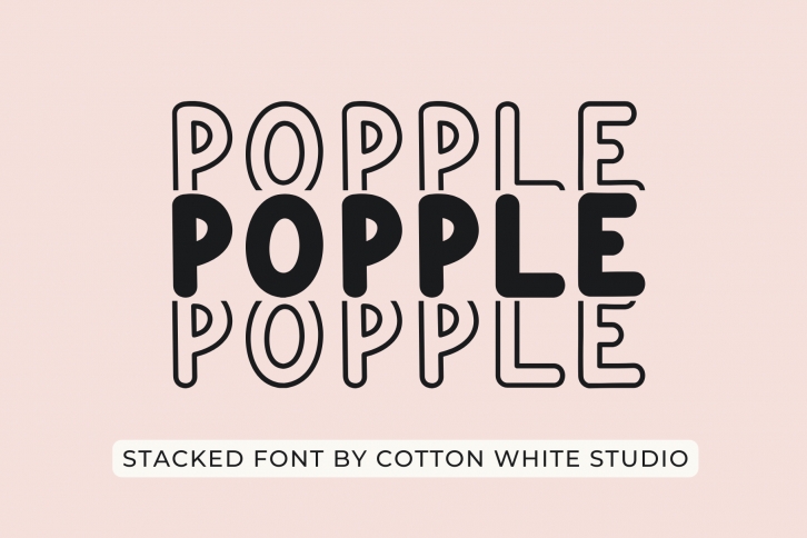 Popple Font Download