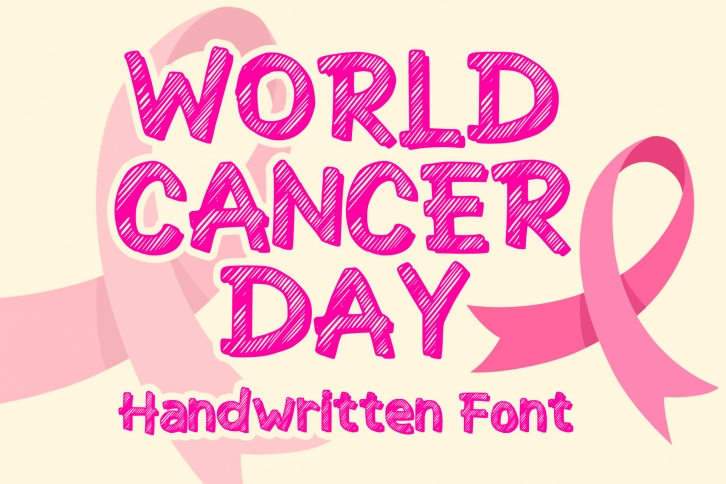 World Cancer Day Font Download