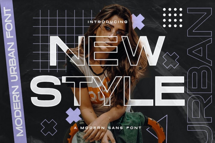 New Style Modern Sans Duo Font Typeface Font Download