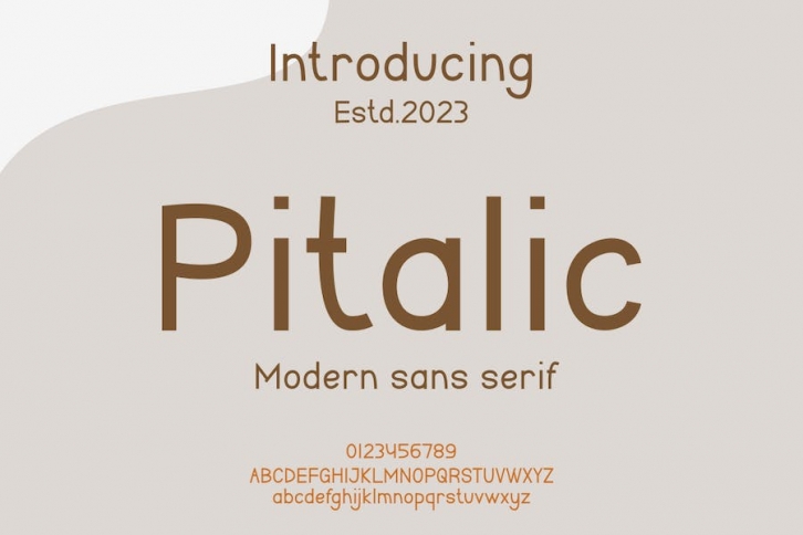 Pitalic Font Font Download
