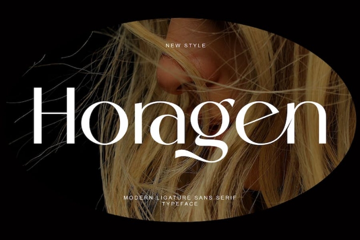 Horagen Modern Ligature Sans Serif Font Download