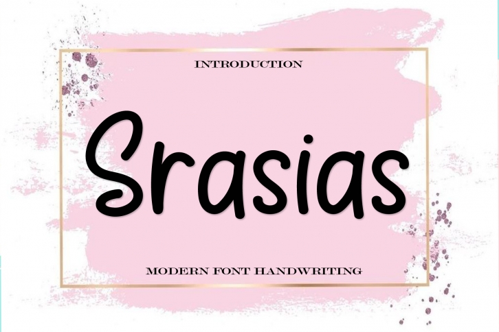 Srasias Font Download