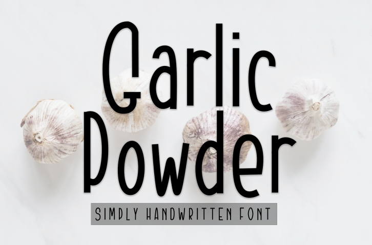 Garlic Powder Font Download
