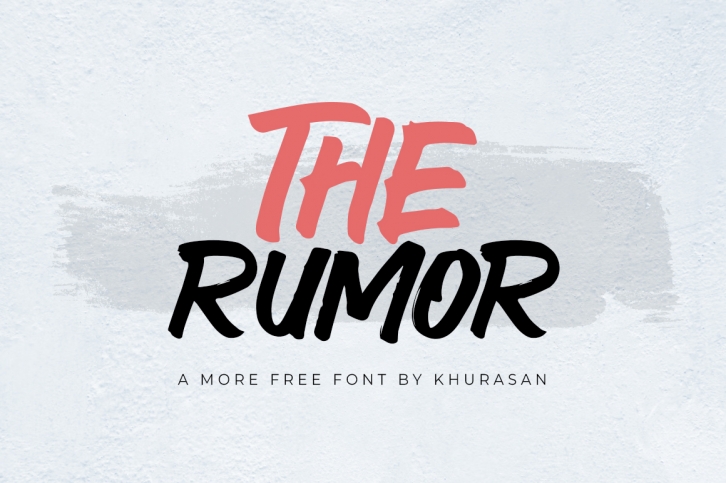 The Rumor Font Download