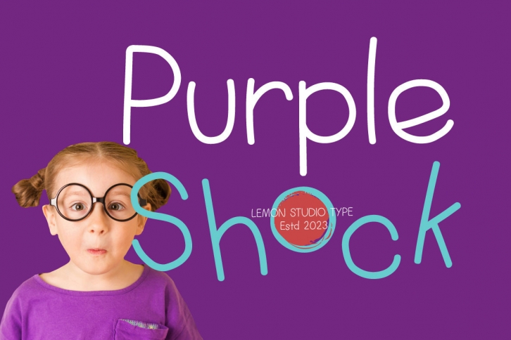 Purple Shock Font Download