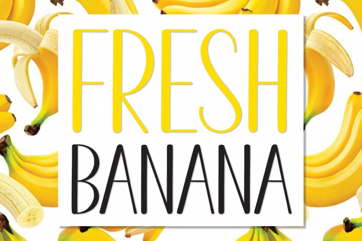 Fresh Banana Font Download