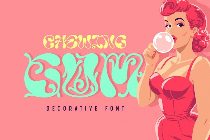 Chewing Gum Font Download