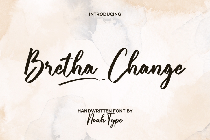 Bretha Change Font Download