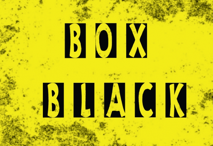 Box Black Font Download