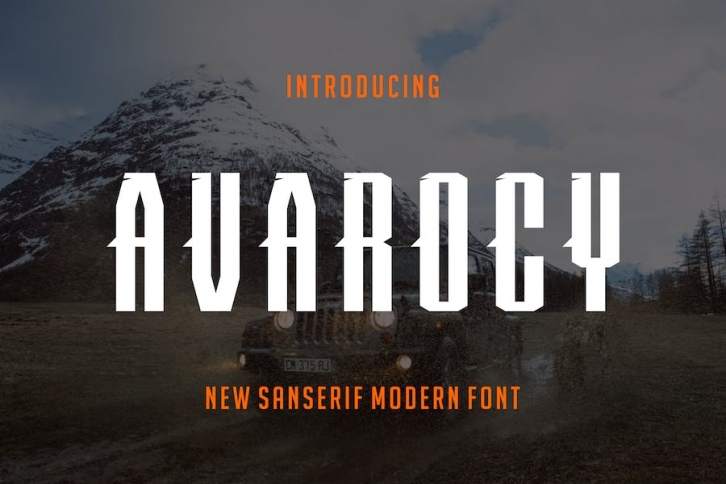 Avarocy Fonts Font Download
