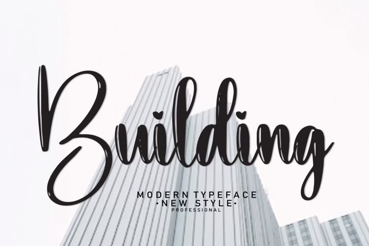 Building Font Download
