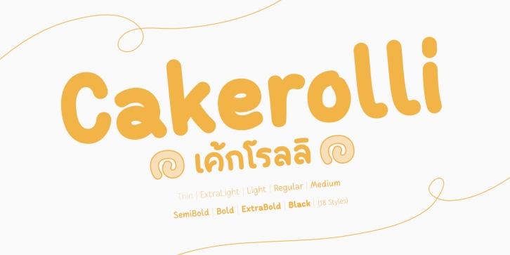 Cakerolli Font Download