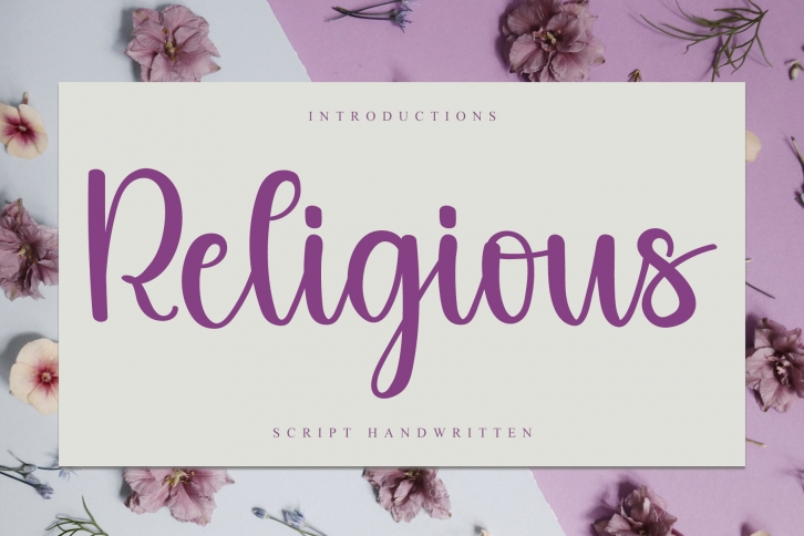 Religious Font Download