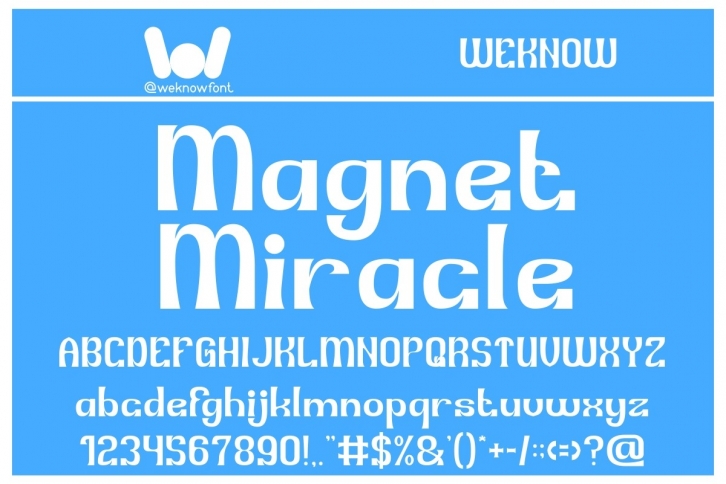 Magnet Miracle Font Download