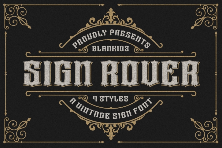 Sign Rover Font Download