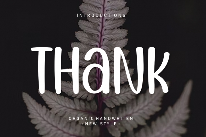 Thank Font Download