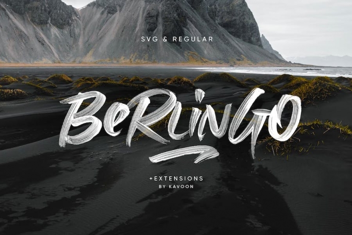 Berlingo SVG & Regular Fonts Font Download