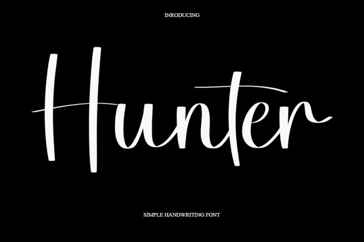 Hunter Font Download