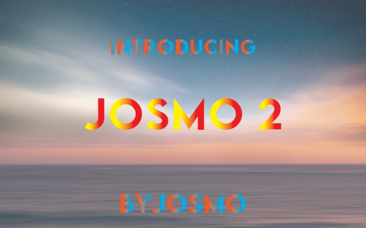 Josmo 2 Font Download