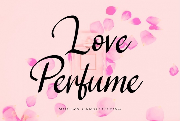 Love Perfume Font Download