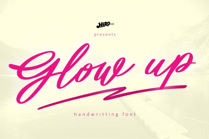 Glow Up Font Download