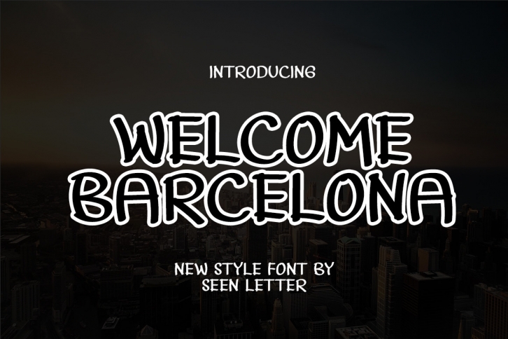 Welcome Barcelona Font Download