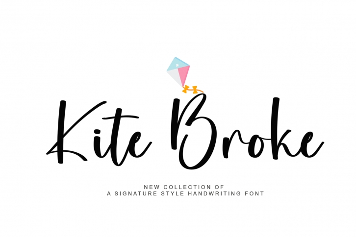 Kite Broke Font Download