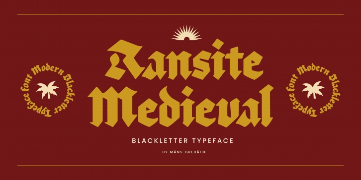 Ransite Medieval Font Download