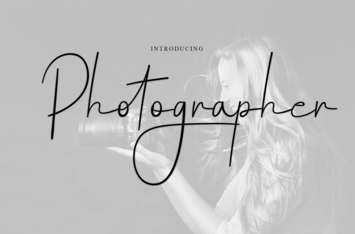 Photographer Font Download