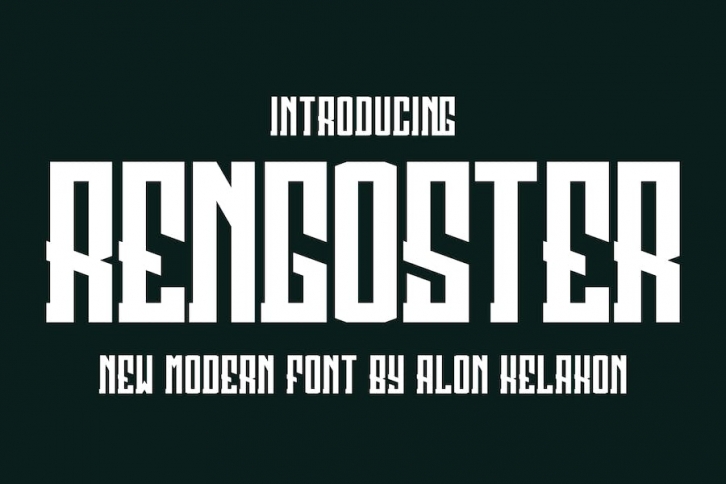 Rengoster Font Download