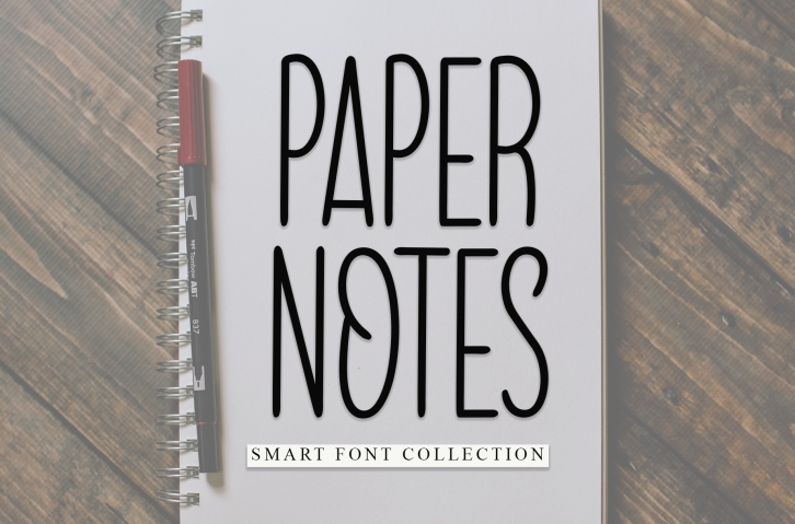 Paper Notes Font Download