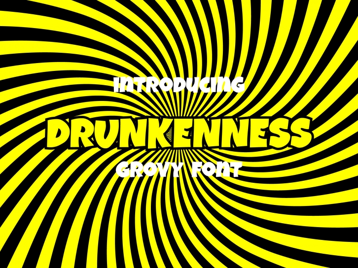 Drunkkenness Font Download