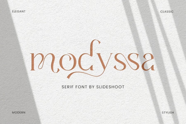 Modyssa Serif Font Font Download