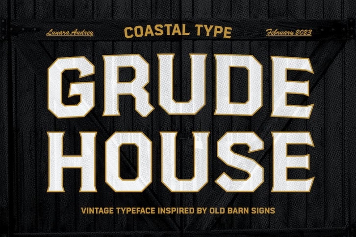 Grude House Font Download