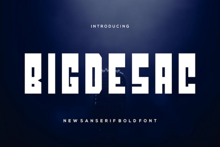 Bigdesac Font Download