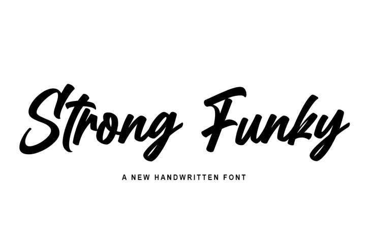 Strong Funky Font Download