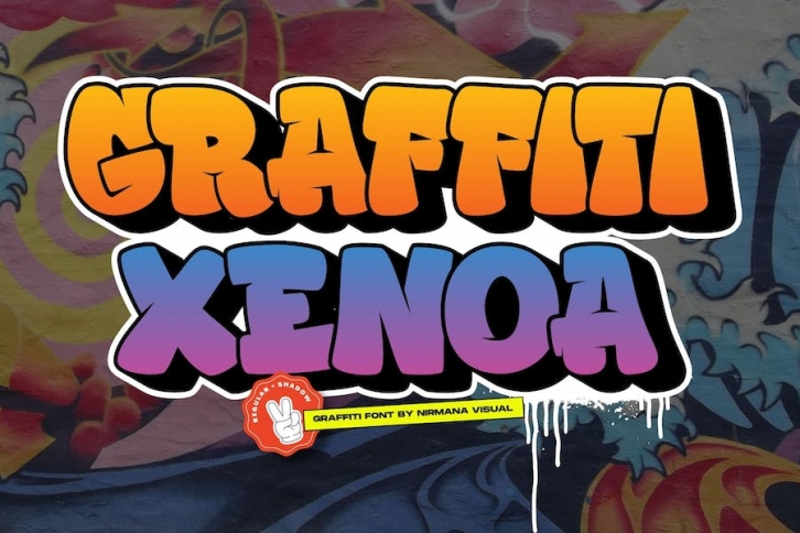 Graffiti Xenoa - Graffiti Font Font Download