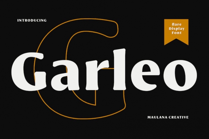 Garleo Flare Display Serif Font Font Download