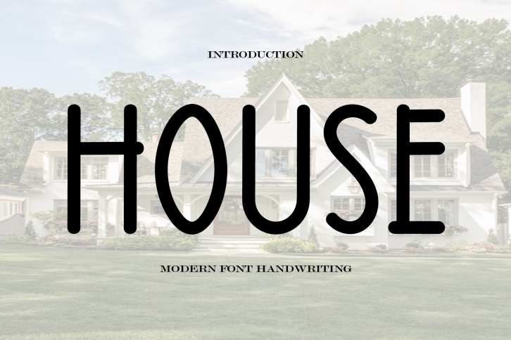 House Font Download