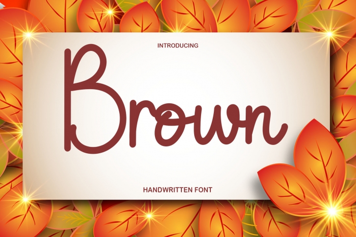 Brown Font Download